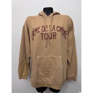 Jack Harlow Crème De La Crème Tour Hoodie Men’s L Cafe Graphic Streetwear Music